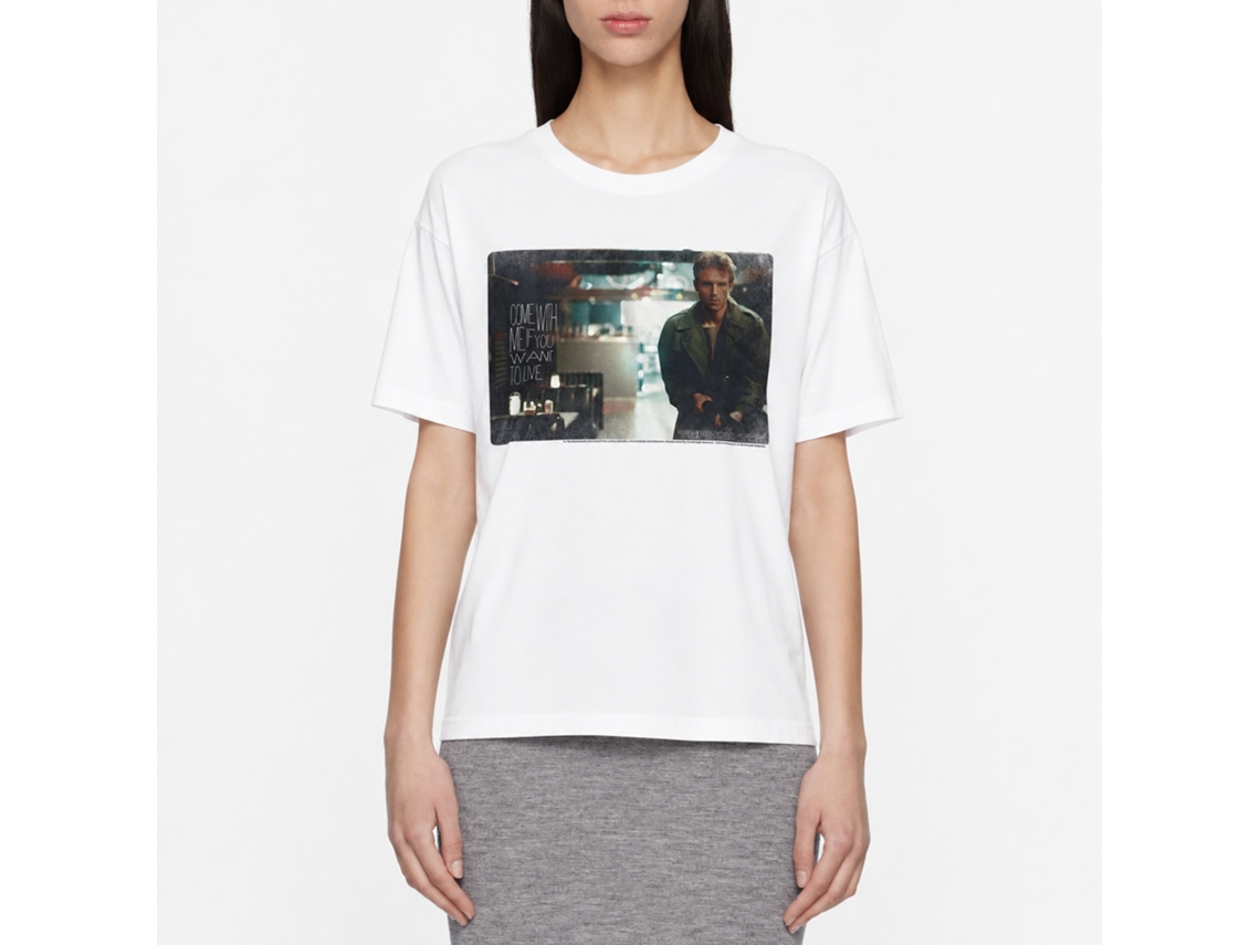 Rockinstone Terminator Kyle White Adult T-shirt Size:s