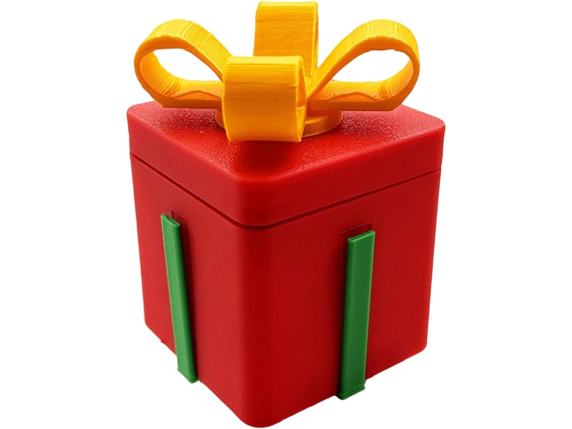 Caixas Natal Estatuetas Impressas 3d Decoração Decorativas Festas Aniversários Estar Prateleira Entrada GOKOCO