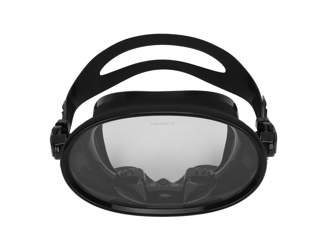 Óculos De Mergulho Profissional Anti-embaçamento Lente De Vidro Temperado Com Aro De Silicone Universal Para Snorkeling