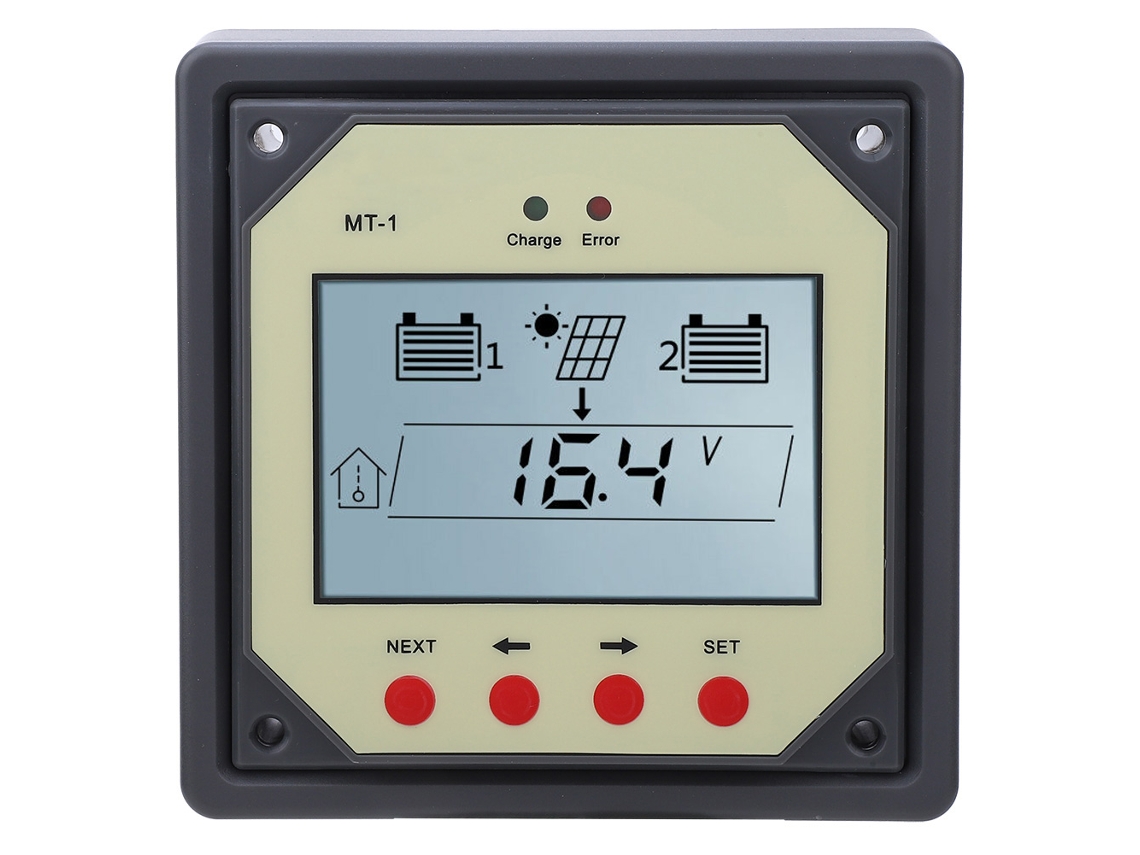 Controlador De Carga Solar Mt1 Com Display Lcd