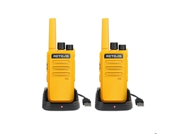 Retevis RT668 Walkie Talkie profissional, longo alcance (3 km), rádio bidirecional PMR446, VOX, robusto para camping