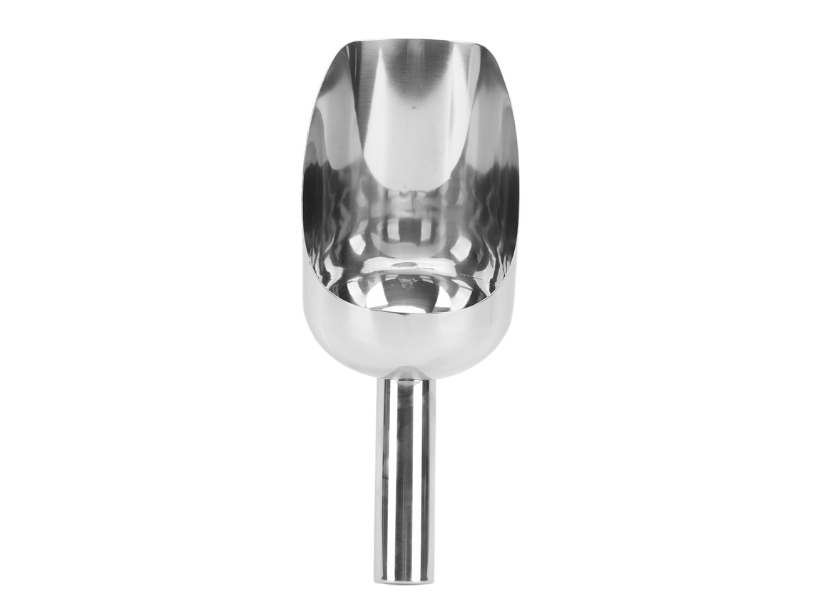 Pá de alimentos de aço inox 304 multifuncional para gelo, café, cozinha, buffet | S/MARCA