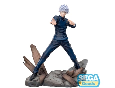 Figura de batalha feroz Jujutsu Kaisen Luminasta Satoru Gojo 17 cm Sega Goods