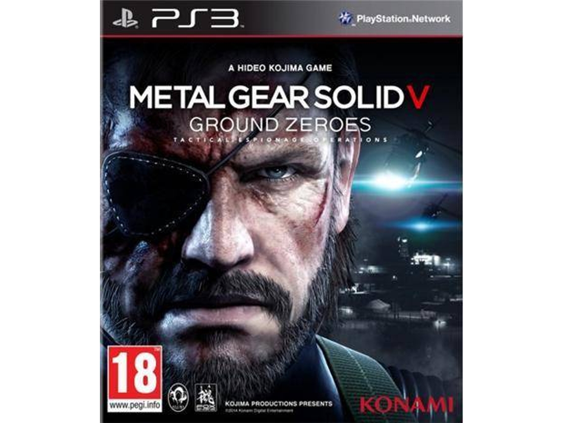 Jogo PS3 Metal Gear Solid V: Ground Zeroes