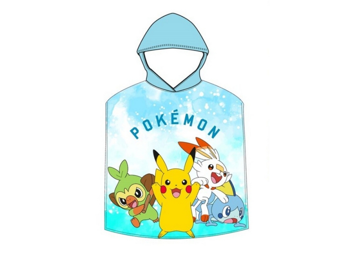 Poncho De Microfibra Pokémon Awesome Team 110x55 Cm 87208