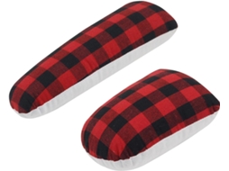 2 Peças Ferramentas de Passar Roupa Ferramentas de Passar Roupa e AQUAFORGE (vermelho)