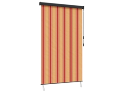 Vidaxl Estores De Rolo Multicolor 60 X 250 Cm Tecido E Alumínio