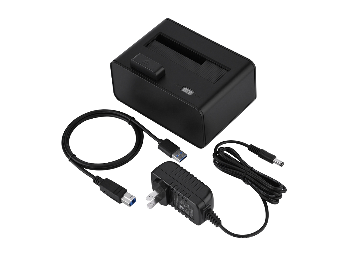 Enclosure Para Disco Rígido (suporta Discos Rígidos Sata De 2,5/3,5 Polegadas, Transferência Usb3.0 De 5gbps)