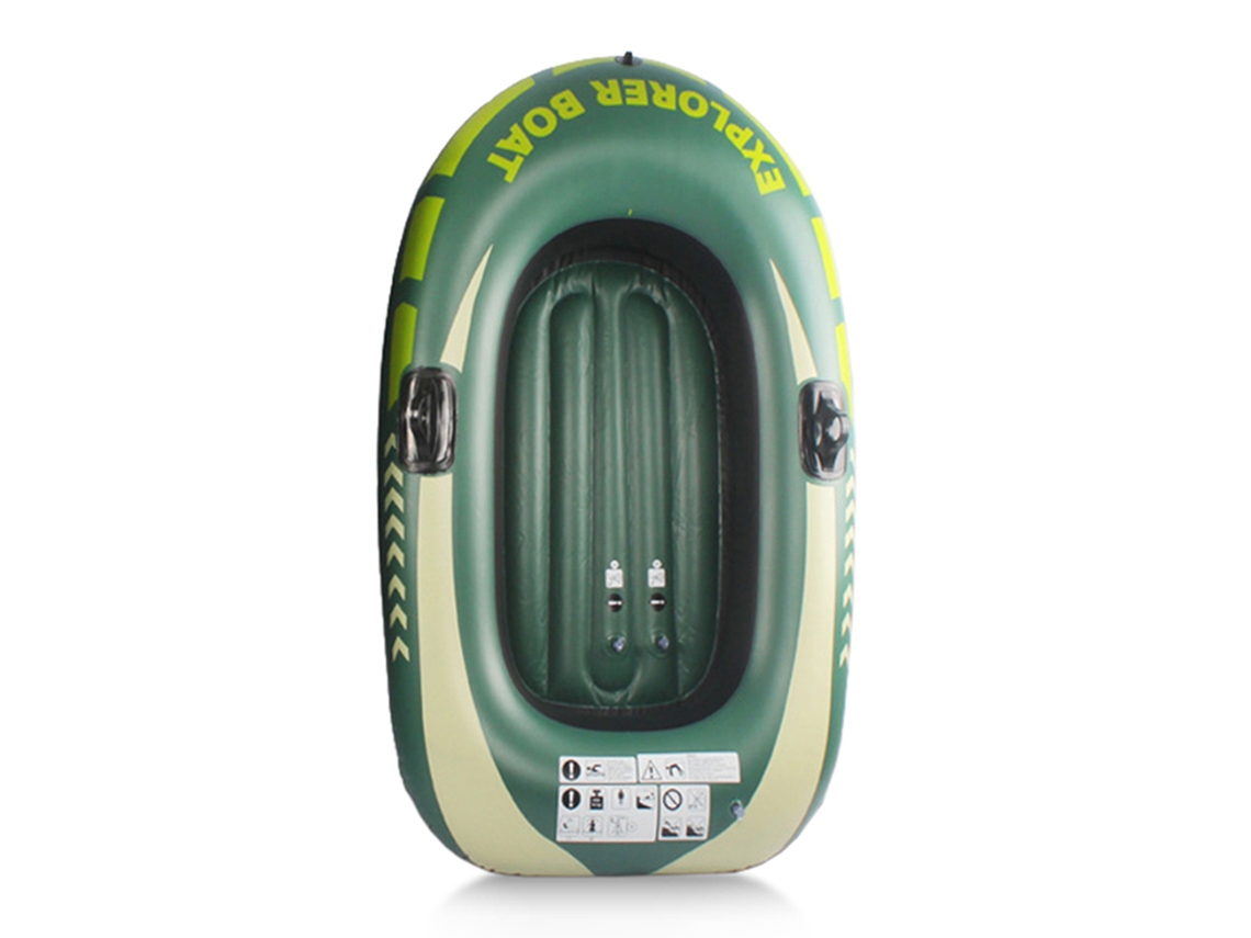 Barco Inflável De Pesca Canoa Kayak Para Uma Pessoa Verão Divertido Pvc