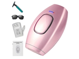 Depilador A Laser Elétrico Feminino, Aparelho Para Uso Doméstico (tamanho, Cor: Plugue Europeu - Rosa)