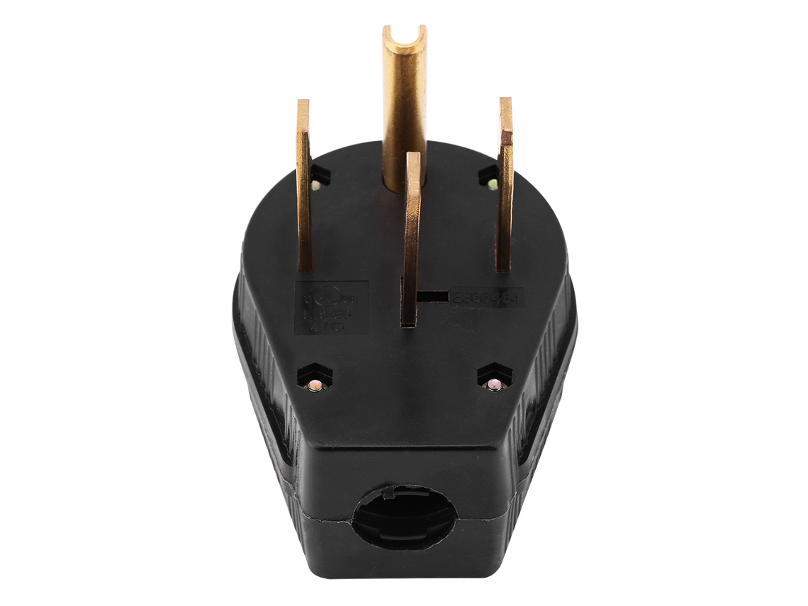 Conector Dos Estados Unidos de 4 Pines Nema 14 50p de Hoja Recta Ángulo 50a 125/250v