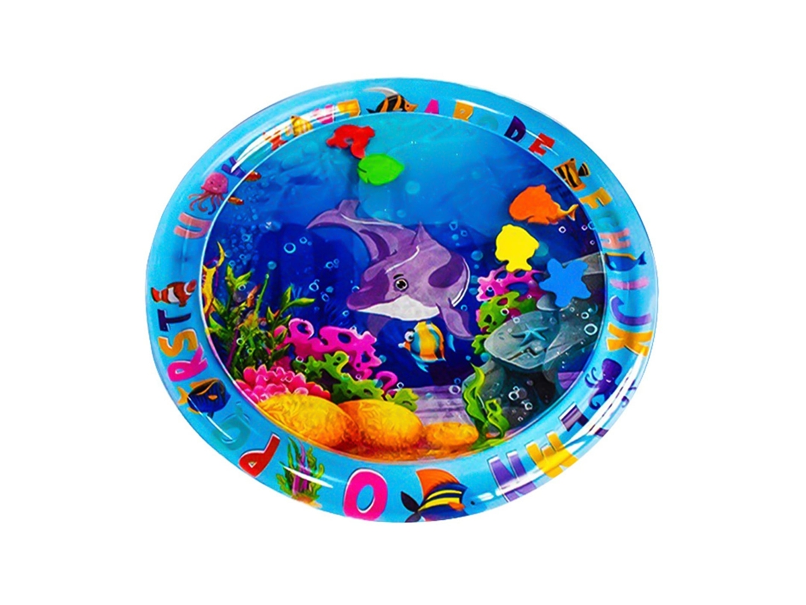 2026 colchón de Agua Inflable para Bebé Con Peces, Ideal para Verano, Juguete Acuático para Bebés