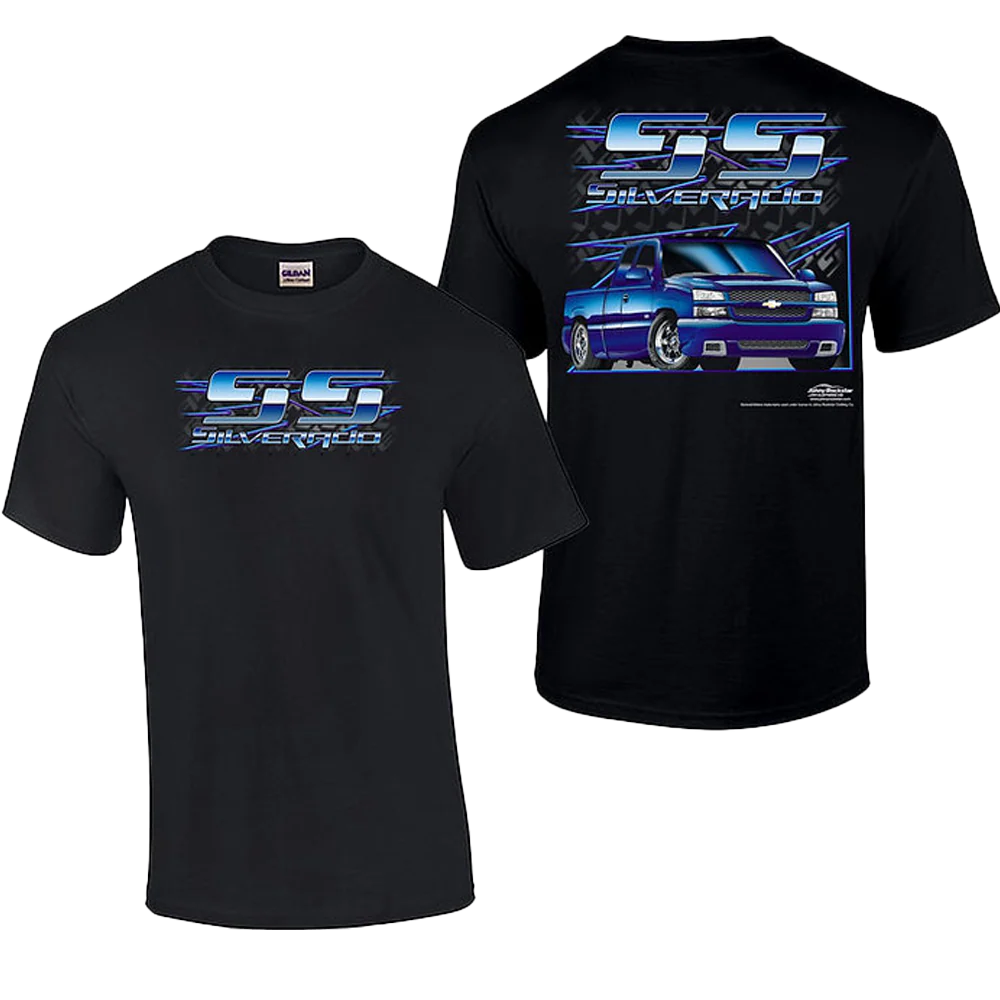 Chevrolet Silverado Ss T-shirt Unisex Rockinstone Size:xxxl
