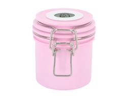 Tanque De Armazenamento De Cola Para Cílios 200ml Com Tela Display Jarro Selado Rosa Para Extensão De Cílios