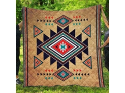 Colcha Acolchoada Fansu Capa de Cama com Ar Condicionado Conjunto Roupa para Sofá Estampa Étnica Mandala Boho,