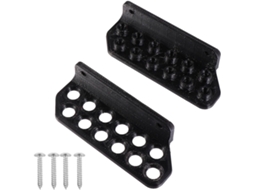 Suporte De Parede Adesivo Em Abs Para Flechas, Rack De Armazenamento Leve Para Flechas, Acessório Prático.