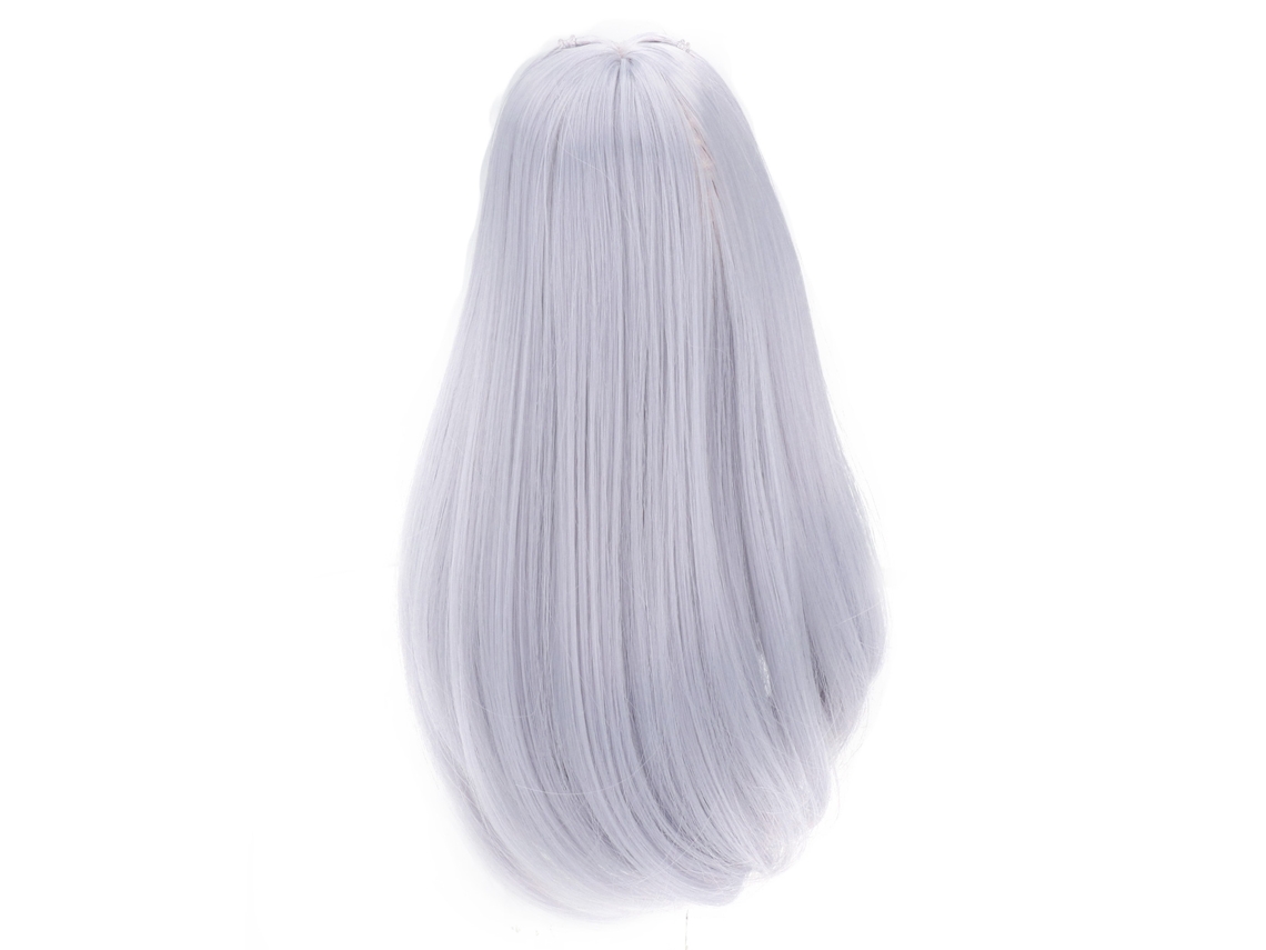 Peruca de Cabelo para Boneca 1/3 Fibra de Alta Temperatura Longa Cacheada Azul 8 9 Polegadas