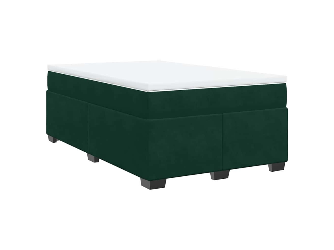 Box Spring Bed, Box Spring Beds Vidaxl Verde Veludo (120 X 200 Cm)
