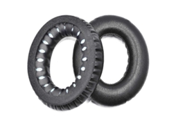 Lurelia Almofadas Auriculares Em Couro Macio Com Espuma Viscoelástica Compatíveis Com Quietcomfort Qc2 Qc15 Qc25 Preto - 1 Par