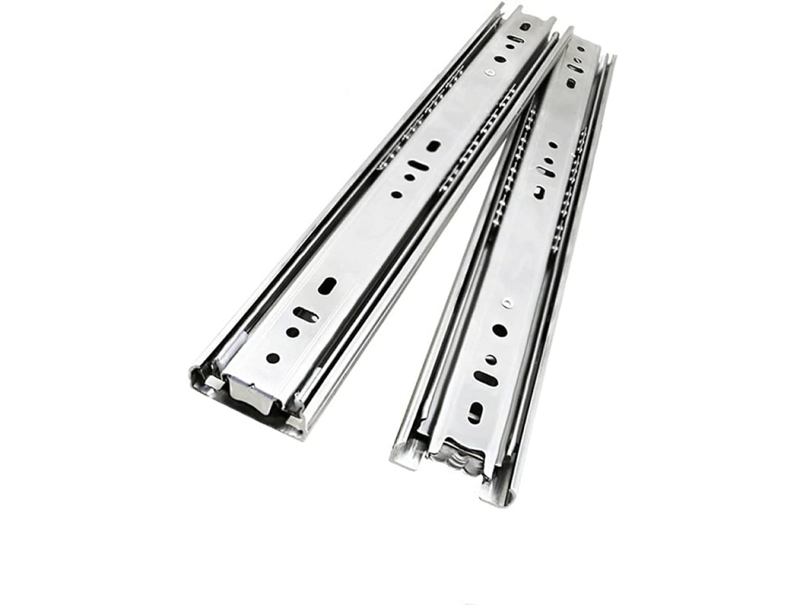 Corrediça De Gaveta Com Fechamento Suave Em Aço Inoxidável, 10"-22", 10 25cm, Fabricada Na China.
