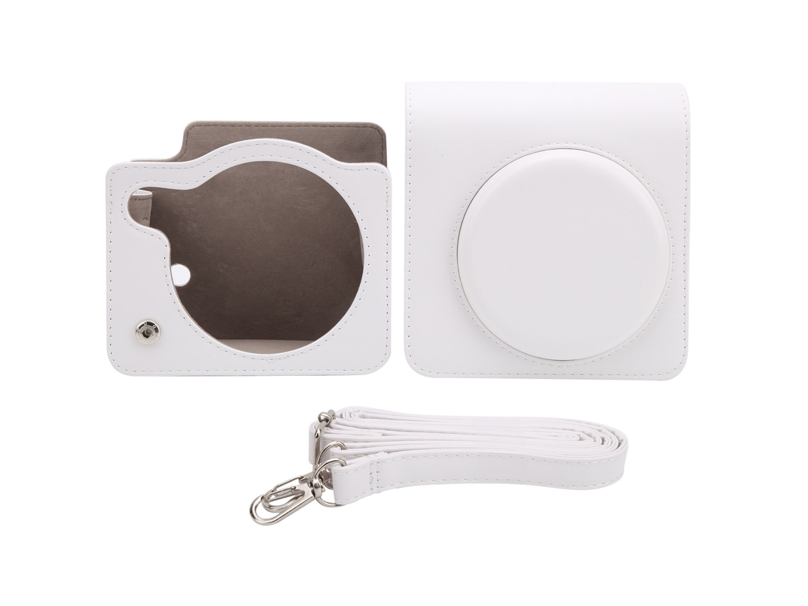 Camera Protective Case Pu Leather Shoulder Camera Bag Fit For Instax Square Sq1white LAXISCREED