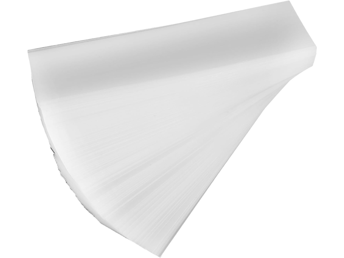 Organizador Washi Abaodam Fita em plástico Fosco para 100 cartões, formato quadrado compacto com bordas arredondadas, portátil.