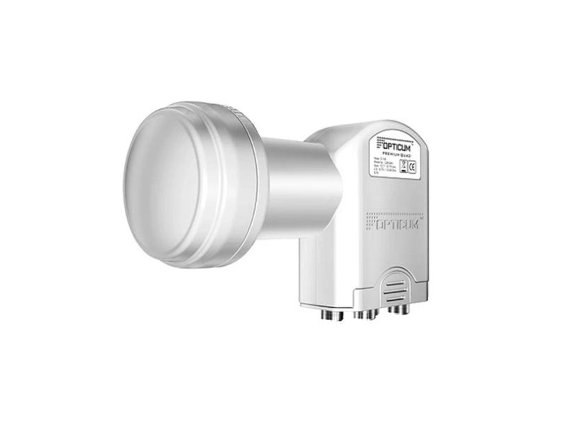 LNB Opticum Quad Opticum Red Robust 0.1dB's 4K