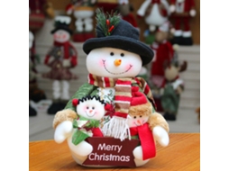 Decorações de Boneca de Natal Aparência Bonita Toque Exquisito