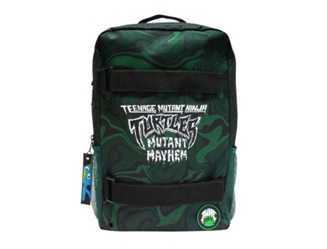 Mochila De Luxo Das Tartarugas Ninja Em Nylon E Espuma Blue Sky