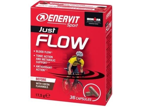Suplemento Alimentar ENERVIT Just Flow (36 cápsulas de 17.5g)