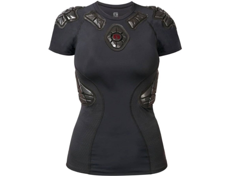 T-Shirt para Mulher G-FORM Pro-X Preto para Fitness (M)
