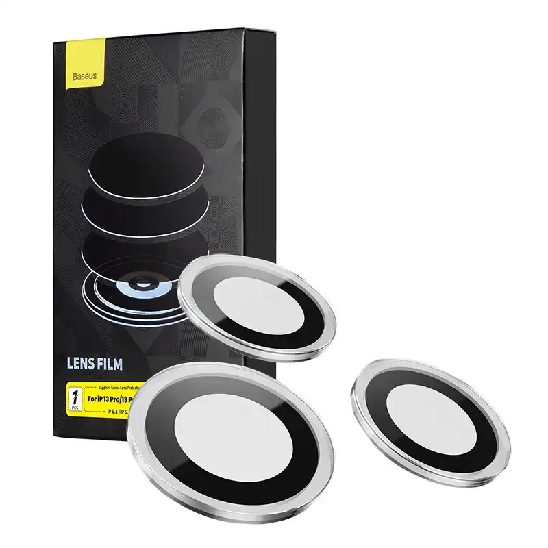 Película De Proteção Para Câmera Baseus Para Iphone 13 Pro E 13 Pro Max De Alta Durabilidade