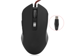 Aetheria mouse Gamer Mecânico Usb 8 Teclas Anti derrápante 3200dpi Interface Usb V1