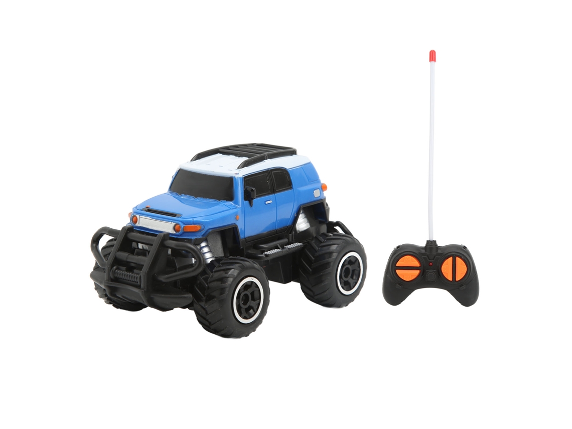 Carro Controle Remoto 1/43 Azul para Crianças Acima de 3 Anos