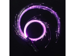 2026 vara de Luz Óptica de Fibra Led para Dança 40 Efeitos de Cor 360 Graus Rave Toy Super Brilhante