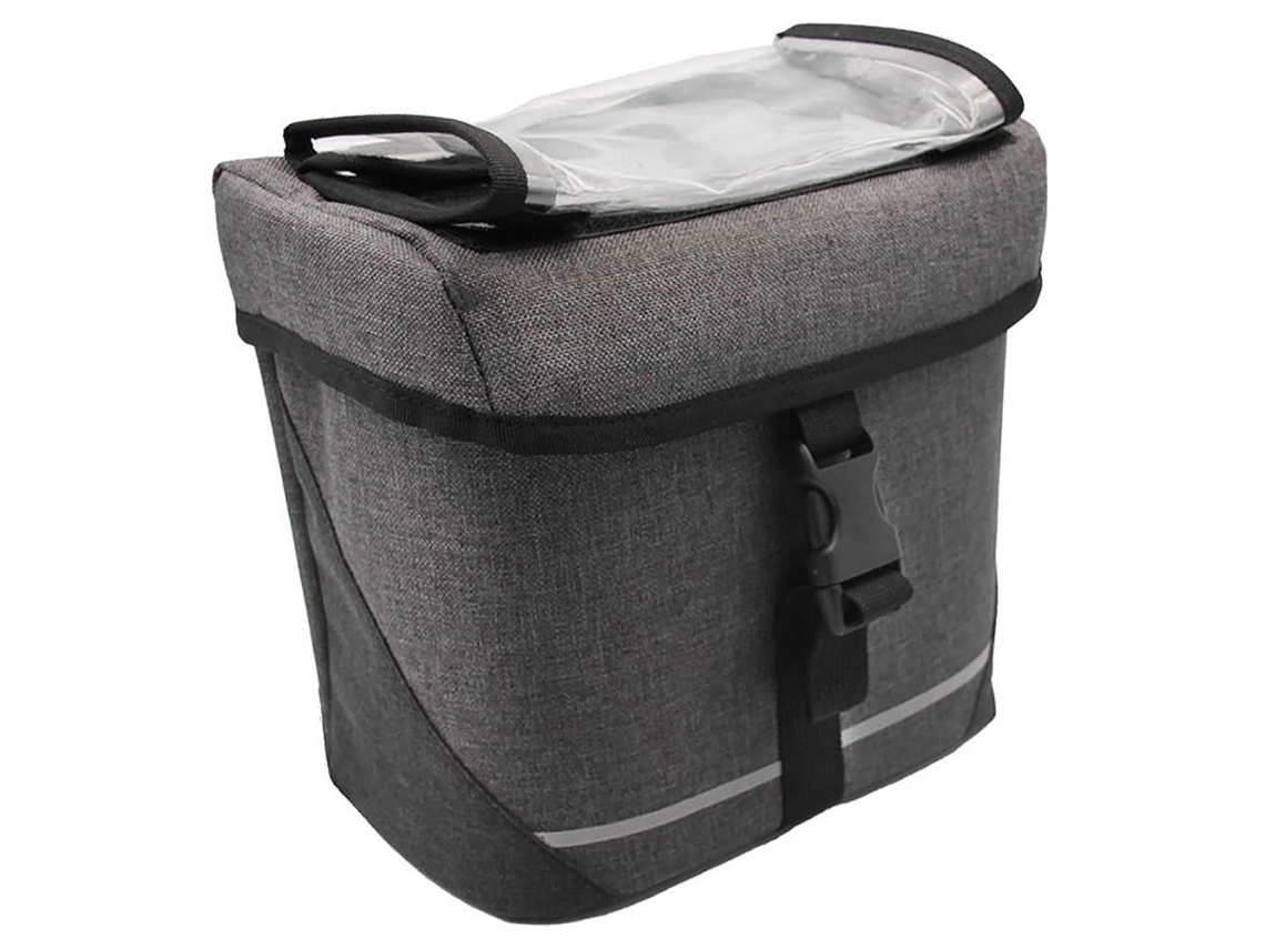 Bolsa para Guiador com Suporte para Mapa Cinzentomvtek