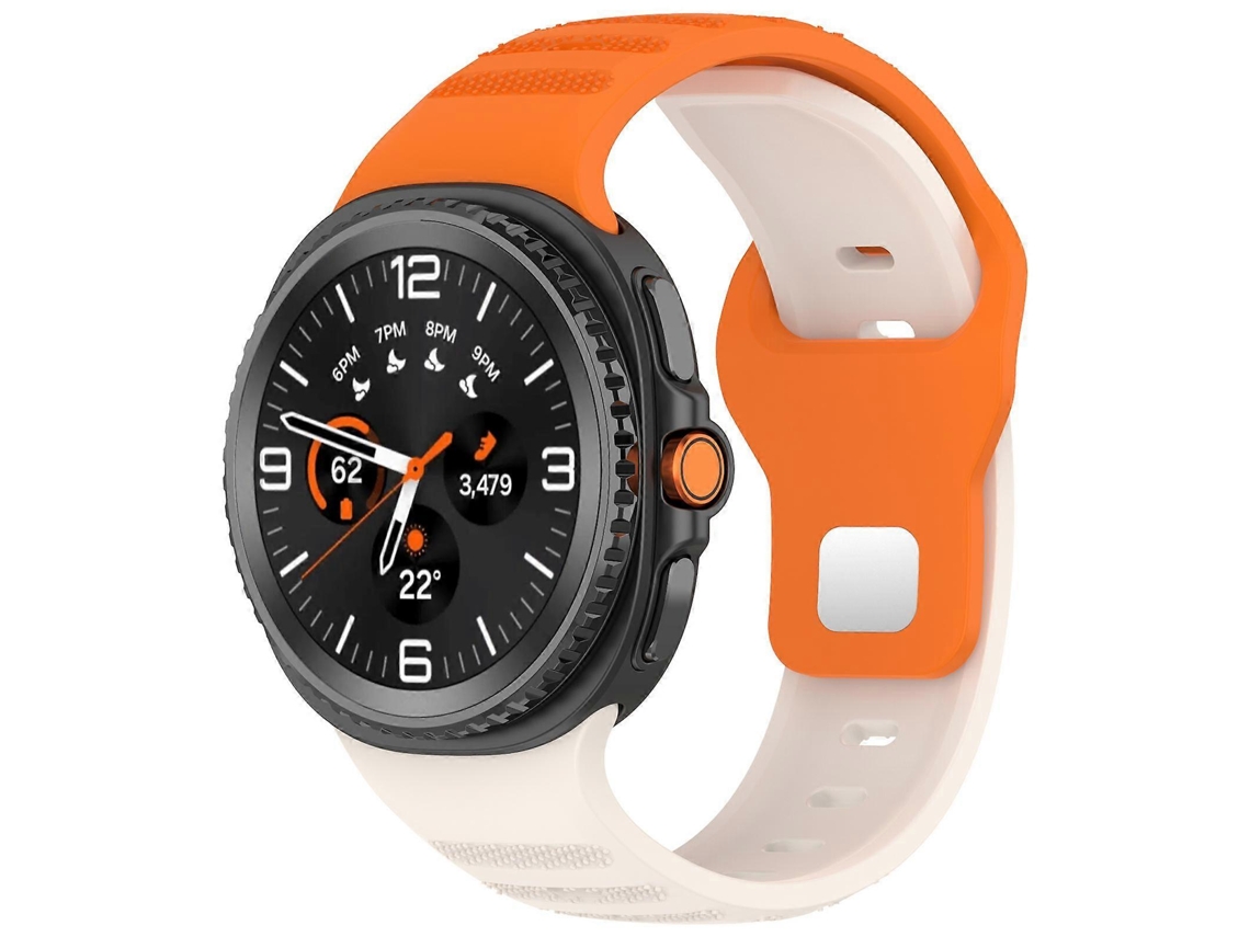 Pulseira De Silicone Para Relógio Xdfind Com Fivela De Tachas Prateadas E Bolinhas Redondas