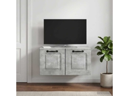Vidaxl Gabinete De Tv De Parede Cinzento Cimento 59,5 X 31 X 30 Cm