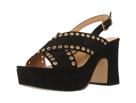 Sapatos de Mulher BE DIFFERENT BE YELLOW Swan Tecido Preto (38)