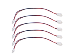 10pcs Cabo De Extensão De Fio De Equilíbrio Lipo Jst-xh 2s 22cm Para Carro E Avião Rc