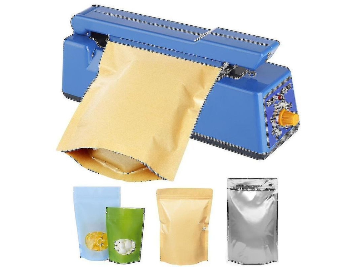 2026 máquina de Sellado Eléctrico por Impulso Selladora Manual para Bolsas de Alimentos Plásticas Hogar Cocina (enchufe Eu 220v)