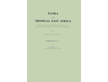 Livro Flora of Tropical East Africa de D Brisdon (Inglês)