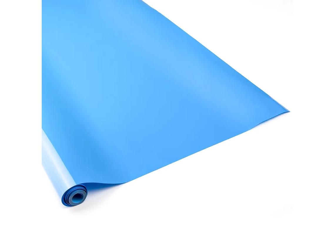 Filme termoencolhível Dancing Wings Hobby, azul claro, 2m/rolo, 0,64m de comprimento, para revestimento de modelos de aeronaves Blasa Madeira. MDUG