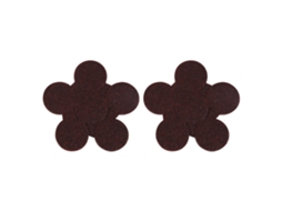 Laxiscreed Protetores De Feltro Para Pernas De Cadeiras E Mesas, 29mm, Castanhos, Resistente A Arranhões, Pack De 12