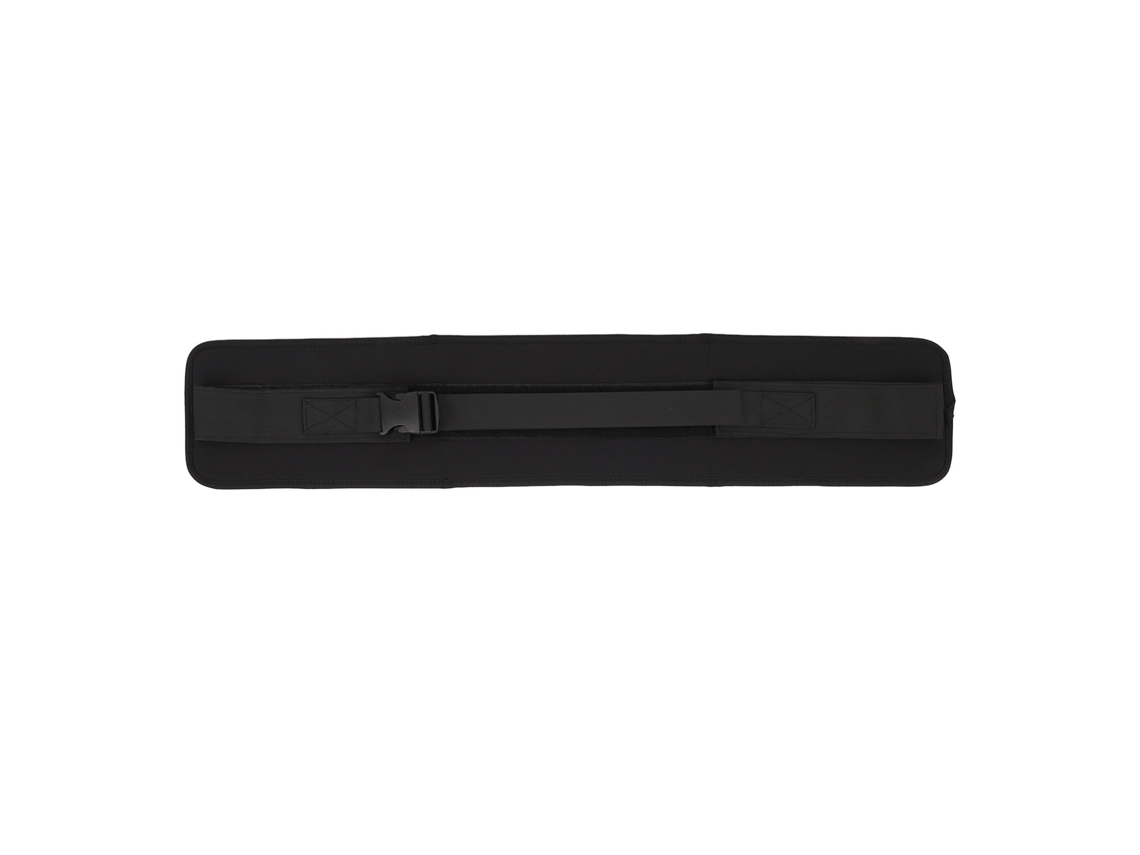 Cinto De Hip Thrust Ajustável Com Almofadas Anti-deslizante Para Halteres Treinador De Glúteo Preto