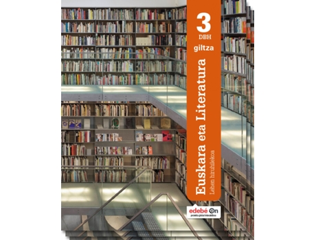 Livro Euskara Eta Literatura 3 Dbh de VVAA (Basco)