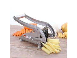 Cortador De Batatas Fritas Em Aço Inoxidável, Cortador De Batatas E Legumes, Picador, 1 Unidade
