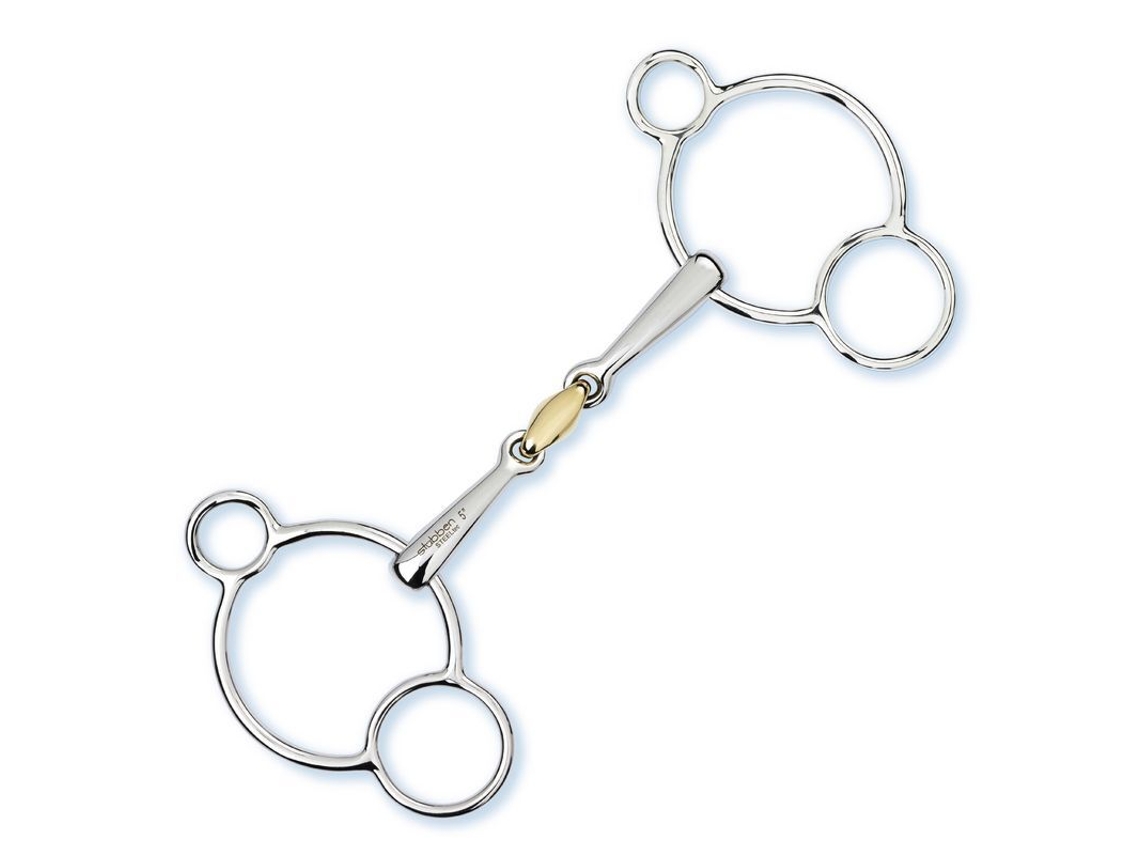 Bit para Cavalos com 3 Argolas STÜBBEN