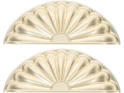 Jojofuny 2-puxadores De Latão Dourado Para Móveis E Gavetas, Design Elegante, Solução Versátil Para Cozinha E Escritório