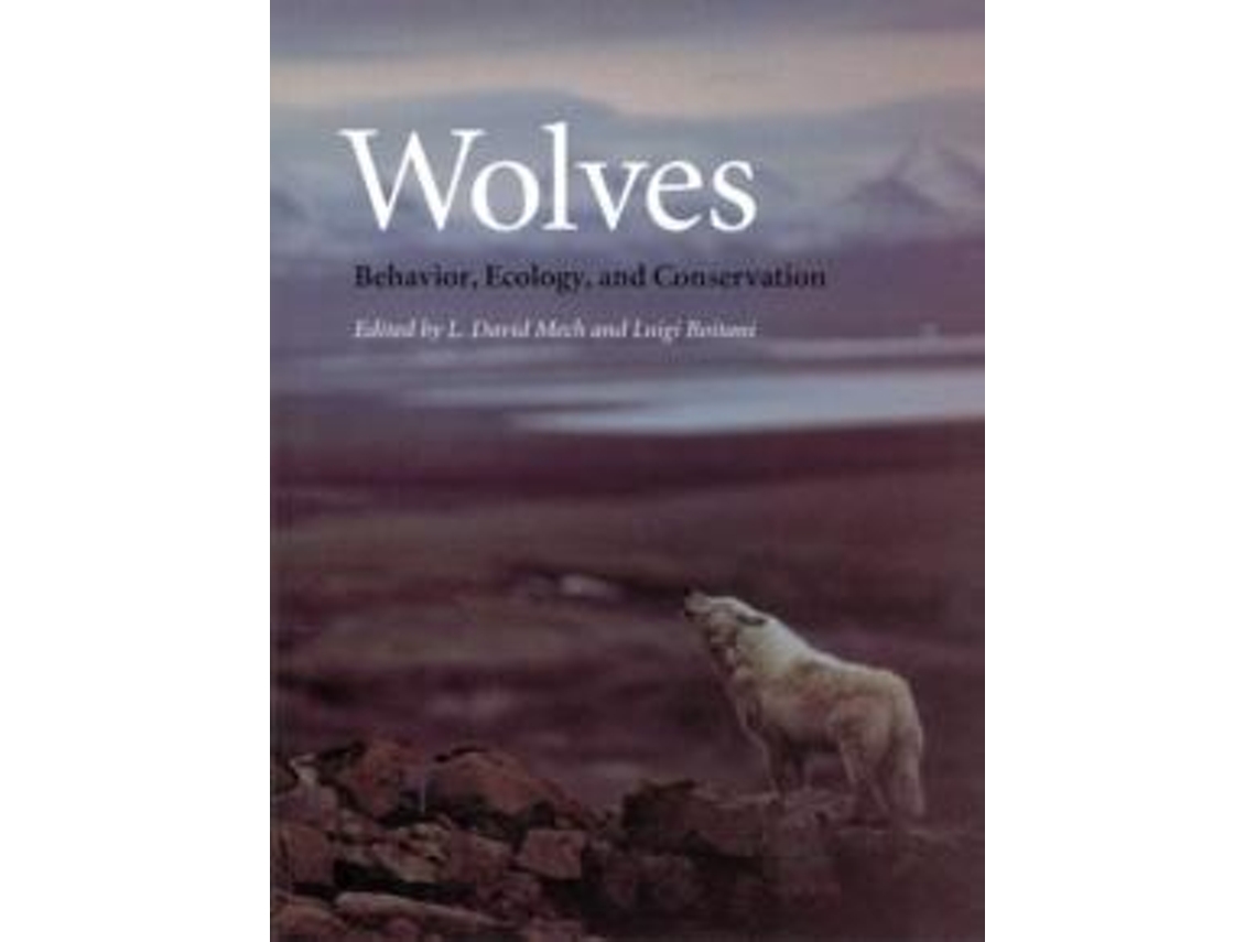 Livro Wolves De L David Mech (inglês)